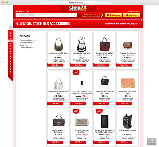 Shop24 Website
